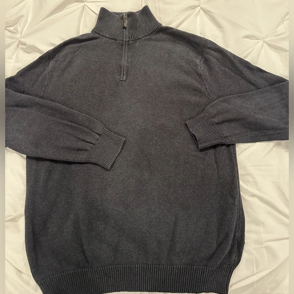 J Crew 1/4 zip sizzle Medium sweater